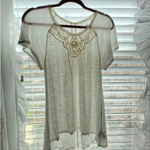 🌸3/$30🌸 Urban Outfitters Kimchi Blue Flowy Sheer Tee Shirt Top